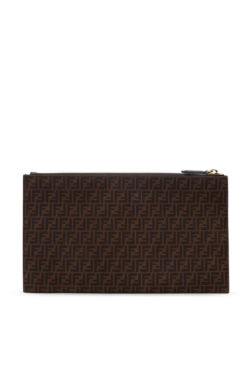 Fendi Suede clutch